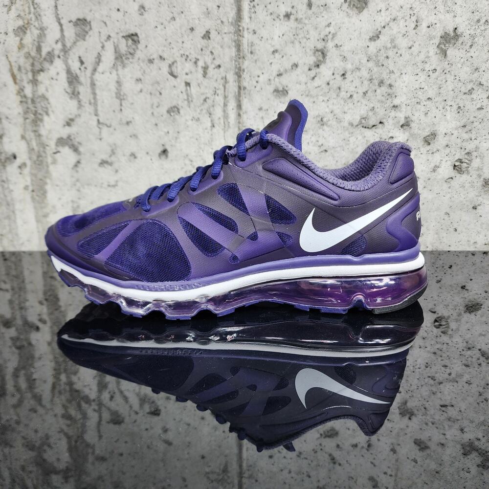 Nike Air Max 2012 Fitsole 2 Women’s Size 10 Night Purple Running Shoes
